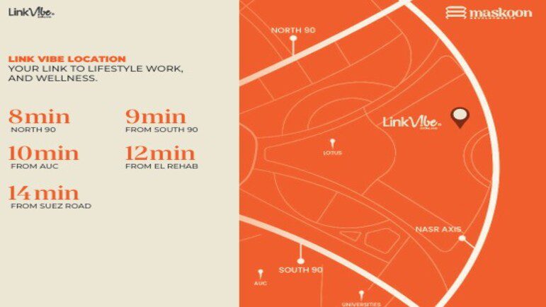 Link Vibe New Cairo Mall Maskoon Developments