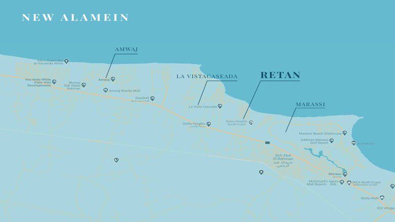 قرية ريتان الساحل الشمالي كايرو جلوبال للتطوير العقاري – Retan Village North Coast