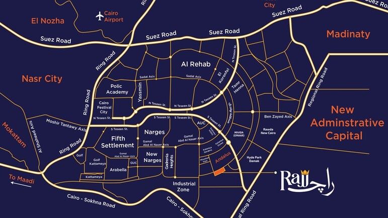 Rajj Compound New Cairo AWJ Developments