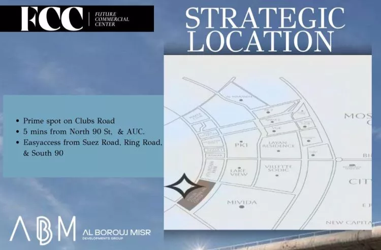 FCC Mall New Cairo Al Borouj Misr Developments