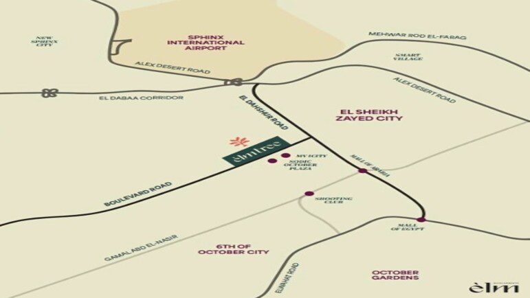 كمبوند إيلم تري 6 أكتوبر – Elm Tree Compound 6 October